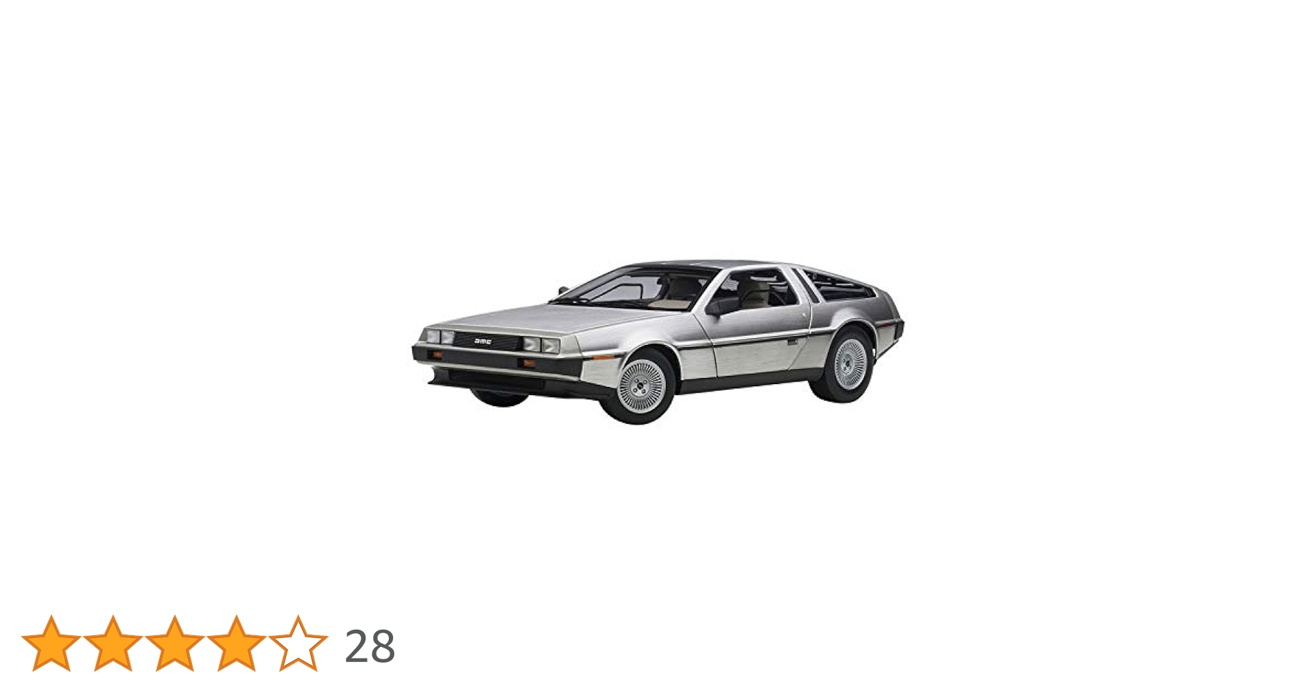 AUTOart 1/18　デロリアン DMC-12  サテンシルバー　79916 Amazon | AUTOart 1/18 デロリアン DMC-12 サテンシルバー 完成