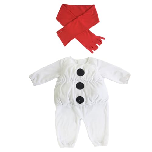 Costume bébé Noël haut de gamme avec bonnet de Noël et barboteuse