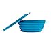 Collapsible Silicone Bowl for Camping - Food-grade & Space-Saving, Sky Blue - by Not Just A Gadget