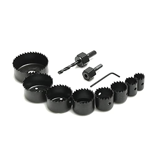 Juego de 11 brocas de sierra para madera y metal miniatura 2