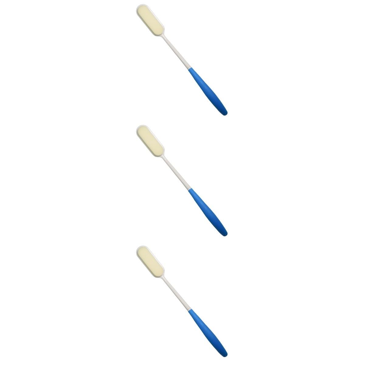 Housoutil 3 Pz spazzola per pulire la schiena spazzola per massaggio luffa siliconica spugne scrubber spazzola per spazzola per la schiena pelliccia soffice tpr
