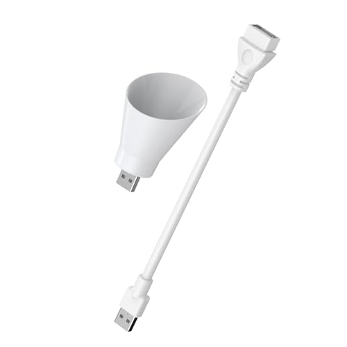 APGLSXY Luce di lavoro del LED del USB del collo flessibile con 360 modalità di luce calda/fredda del braccio regolabile per lo studio del sonno Compagno flessibile collo d'oca lampada LED USB