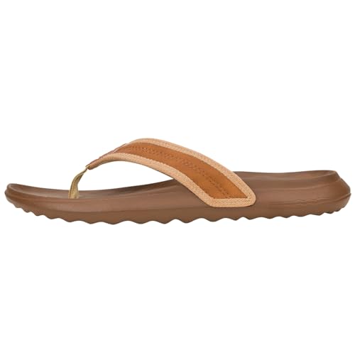 Image of HEYDUDE Men's Myers Flip Classic Sandal | Lightweight Flexible Outsole | Travel Ready Flip Flop