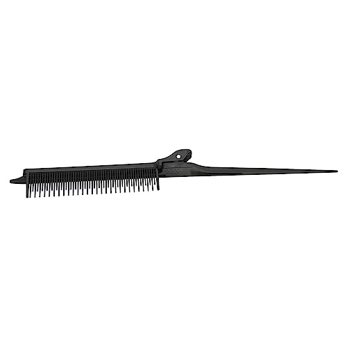 Peine profesional Rat Tail con clip y mango ergonómico miniatura 2