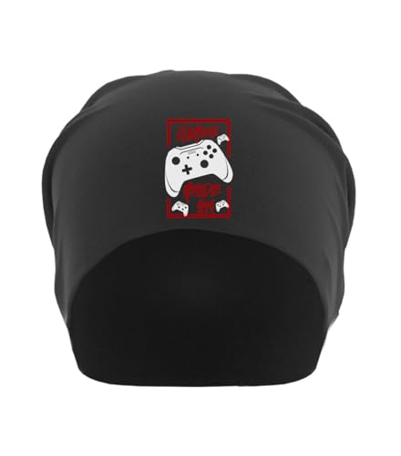 Bonnet souple unisexe en coton fin respirant et extensible Gamer Mode On
