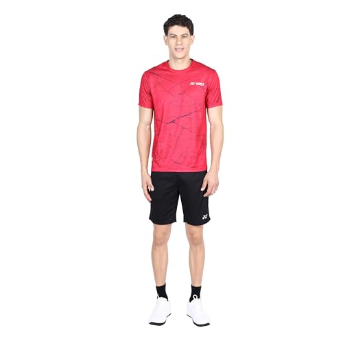 Image of YONEX Essentia Junior T-Shirt - Sustainable Performance | TruDry Moisture-Wicking | Cool, Dry and Comfortable | Round Neck | Light Weight | Eco-Friendly T-Shirt Recycled Plastic Bottles