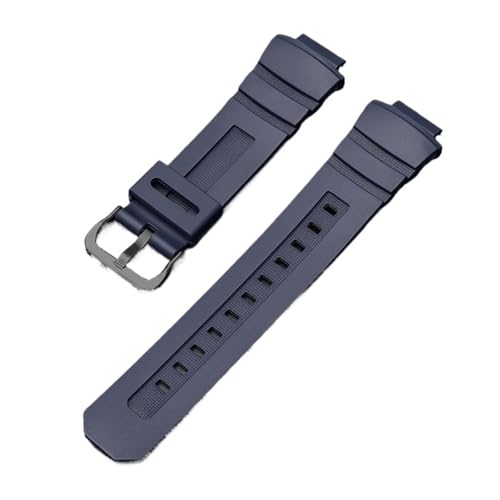 Bracelet de montre étanche 16mm en caoutchouc pour G-7700
