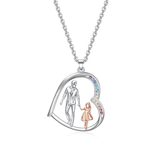 Nobbler To My Daughter Necklace from Dad Daddy Father-Daughter Birthday Christmas Valentines Day Gifts from Dad-Daddy Father to Daughters Gifts