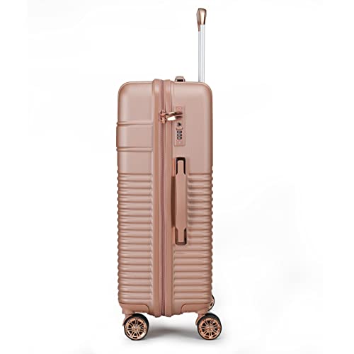 MKF Collection Suitcase Set Large & Extra Large Fashion Travel Spinner Hardshell Lightweight 4 Wheels Luggage3
