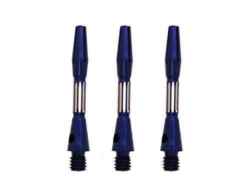 Halex 5 Sets (15 Total shafts) or 10 Sets (30 Total shafts) Aluminum Dart Shafts Stems Mixed Sizes and Designs with 30 O-Rings & Bracelet (Random, 5 Sets of 3) - Thumbnail 7
