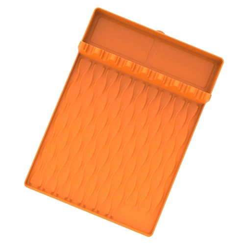 Bandeja de silicona para soporte lateral de barbacoa, estera de herramientas para estante lateral de barbacoa - Rejilla lateral para barbacoa | Alfombrilla de parrilla de silicona para encimera de