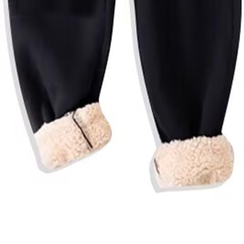 Kids Fleece-Lined Hoodies Set 2 Piece Thick Warm Joggers Sweatpants Sweatsuits Boys Girls Winter Padded Tracksuits4