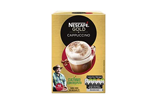 Miniatura 2 de Nescaf Cappuccino 10 sobres, rojo