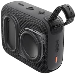 JBL Go 4 - Ultra-Portable, Waterproof and Dustproof Bluetooth Speaker, 7-Hour Built-in Battery, Made in Part with Recycled Materials (White) - 1