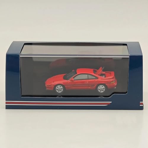 Hobby HJ64 1/64 for MR2 (SW20) GT-S 1991 Diecast Models Car Collectible 14+ (Red-HJ642045R)