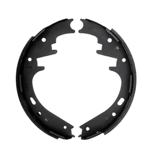 Image of Detroit Axle - Rear Brake Shoes for Ford F-150 E-150 Econoline Club Wagon | Explorer Sport Trac Dodge Ram 1500 2500 Van Durango Dakota, Brake Shoes Replacement