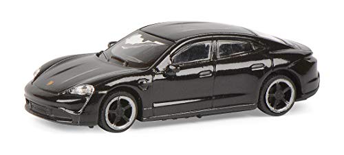 Schuco Porsche Taycan Turbo S 1:87 Voiture Miniature Noir métallique, 452655900 Cover