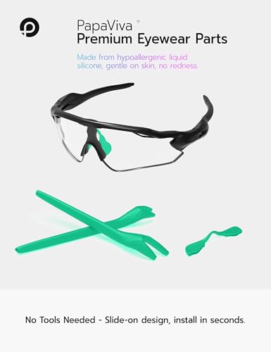 Image of Replacement Nose Pads & Ear Socks Rubber Kits for Oakley Radar EV Path OO9208 / Radar EV Pitch OO9211 Sunglass