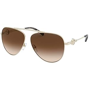 Michael Kors 59 mm Salina Aviator Metal Sunglasses MK1066B