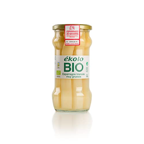 Ekolo Espárragos Blancos Muy Gruesos Bio, 6 Tarros, 540g 3240g