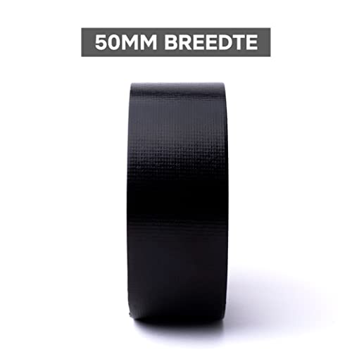 MAXKO Panzertape - 50m x 50mm - Gaffa Tape - Panzerband Duct Tape - Gewebeklebeband - 50m Klebeband - Gaffer Tape - Textilklebeband