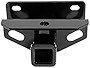 APS Class 3 Tow Trailer Hitch Rear Receiver Towing Hitch Combo with Cover Kit (Hitch Cover Included) OE Style 2 Inches Receiver Tube Compatible with 2003-2019 Dodge Ram 1500 2500 3500