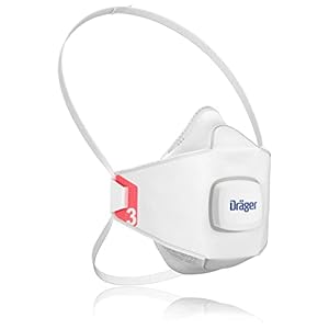 Dräger X-plore 1930 V | Staubmaske | Größen S/M/L | 5er/10er-Pack | FFP3-Atemschutzmaske mit Ventil | Gr. M/L, 10 Stück