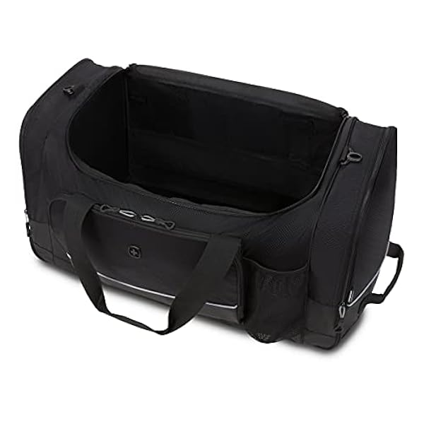 SWISSGEAR APEX plunjezak | sporttas | Reisplunjezakken | heren en dames - zwart, Zwart Dobby, 71.12 cm, Apex Travel Duffle Tassen