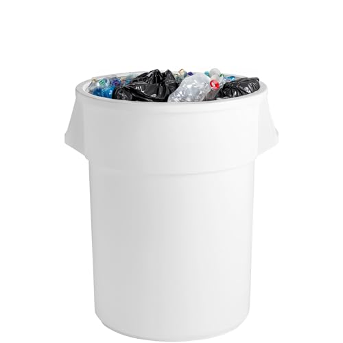Caneca de basura rectangular de plástico 23 galones miniatura 5