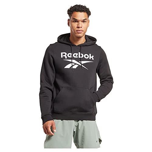 Sweat Reebok homme noir XL avec logo original pour le quotidien