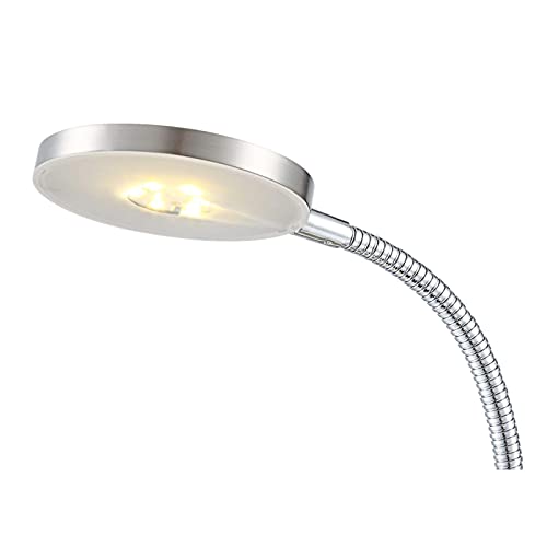 LED Schreibtischleuchte aus Metall und Acryl flexibel 1 flammig (Schreibtischlampe, Nachttischleuchte, Nachttischlampe… – Bild 3