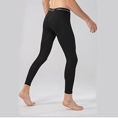 Hycoprot 2 Pack Men'S Compression Pants Athletic Tight,Leggings Base Layer Bottoms For Running Workout Sports Yoga Basketball thumb #2