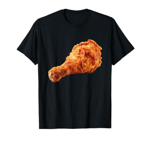 Fried Chicken Drumstick Funny Food Halloween Costume Graphic T-Shirt