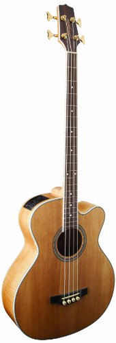 Takamine G Series Gb72Ce-Nat Jumbo Acoustic Electric Bass Guitar, Natural #TOP16