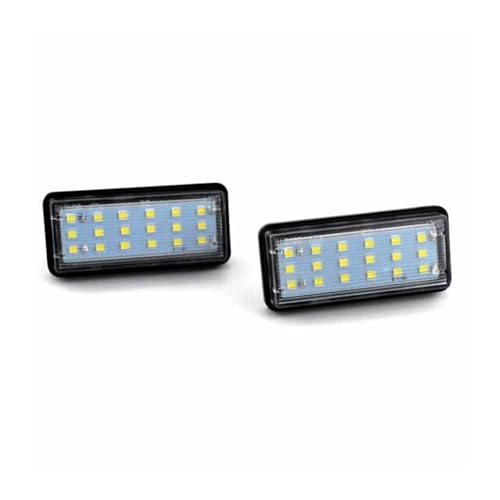 Luz de matrícula LED para Lexus sin error en cuadro soluciona parpadeo lado derecho 6