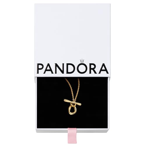Colliers Pandora Essence en métal plaqué or 14 carats pour femme