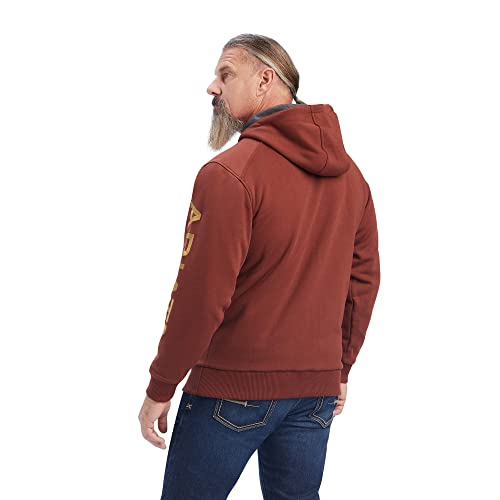 Image of Ariat Men's Rebar All-Weather Full Zip Hoodie