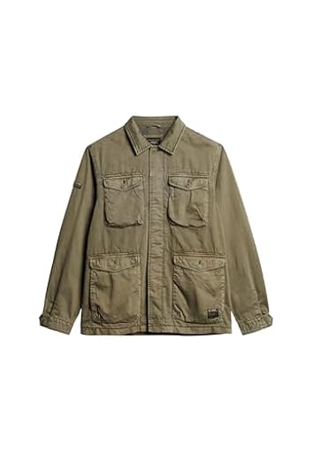 SUPERDRY MILITARY M65 LW JACKET M5011859A Dusty Olive Green talla L | Ya disponible en tu tienda friki favorita! En mundofriki.es!