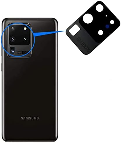MMOBIEL ZAKRESOWA SZKOLNA SZKOLNA CAMEDA Kompatybilna z Samsung Galaxy S20 Ultra - 6,9 cala - 2020 - Panel z tyłu z tyłu - w tym klej, pincety i materiał