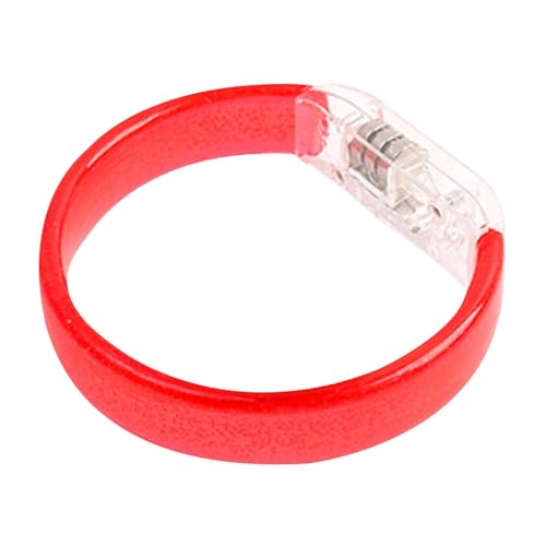 Generico Bracciali Luminosi, Braccialetti Led, Braccialetti Luminosi Sostenibili, Braccialettis Lampeggianti Multicolori Senza Bisogno Di Ricarica Per Attività All'aperto Concerti E Vari Eventi