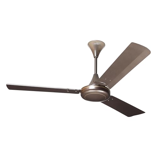 Image of V Guard Gatimaan Pro Bz Ultra High-Speed Ceiling Fan for Home |BEE 1 Star Rating | 370 RPM | Aerodynamically Designed Blades | 1.2M Sweep | Pearl Brown
