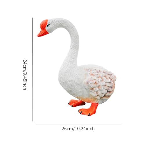 Figurine d'oie éducative, idée cadeau originale pour le jardin - 3