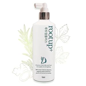 [THY rootup+] Botanical Hair Tonic – Herbal Scalp Spray for Fuller-Looking Hair | Non-Greasy Formula with Korean Plant-Based Formula | For Men & Women |250 ml / 8.45 fl oz