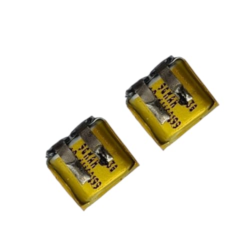 Image of Licate 2 PCS 3.7v 30mah Original Rechargeable Mini Battery for Earpod, TWS, Earuds