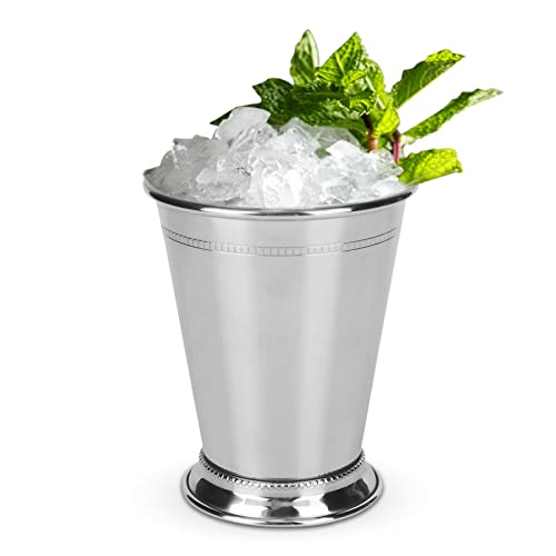 Mint Julep kopp, Silvrigt mint mojito kopp rostfritt stål cocktail mugg blandade drycker glas bar party öl