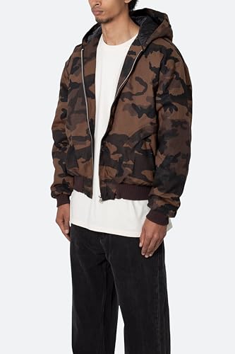 mnml Men's Camo Zip Up Jacket2