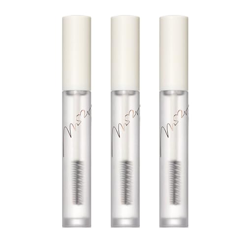 Alvivi Transparent Eyebrow Gel 3-Pack, Waterproof Formula, Smudge-Proof All-Day Wear White One Size