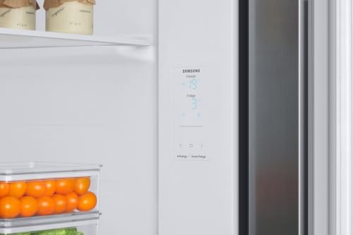 Samsung 653 L, 3 Star, Frost Free, Double Door, Convertible 5-in-1 Digital Inverter, Side By Side AI Enabled Smart Refrigerator with WiFi (RS76CG8003S9HL, Silver, Refined Inox) 12