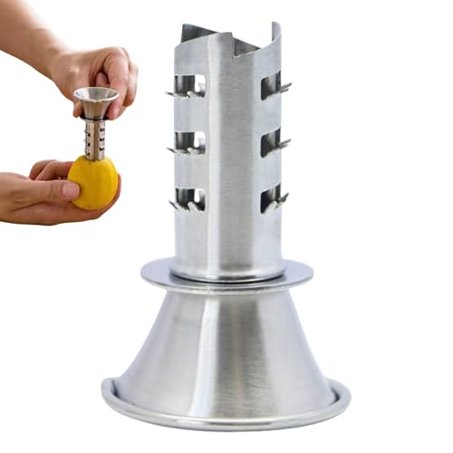 シトラス オレンジ スクイーザー | レモン用手動ジューサー | 圧力に強いキッチン用品 オレンジ用手押レモン絞り器 手動 キッチン用品 耐圧性 絞り器 レモンオレンしガジェット シニア 子ども 青少年向け