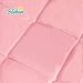 Biloban Mini Crib Bumper Pads for Girls, 24